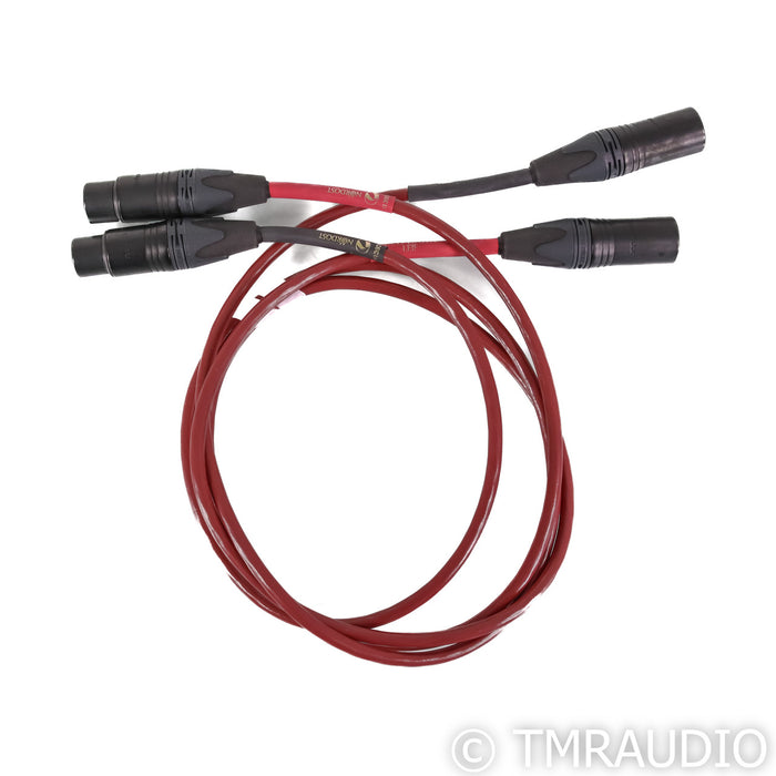 Nordost Red Dawn XLR Cables; 1m Pair Balanced Interconnects