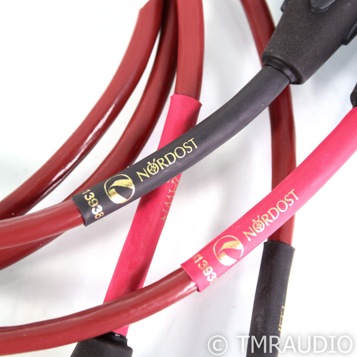 Nordost Red Dawn XLR Cables; 1m Pair Balanced Interconnects