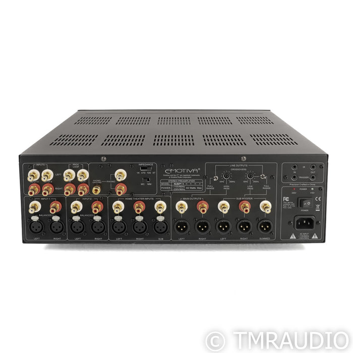 Emotiva XSP-1 Gen2 2.1 Channel Preamplifier; MM & MC Phono