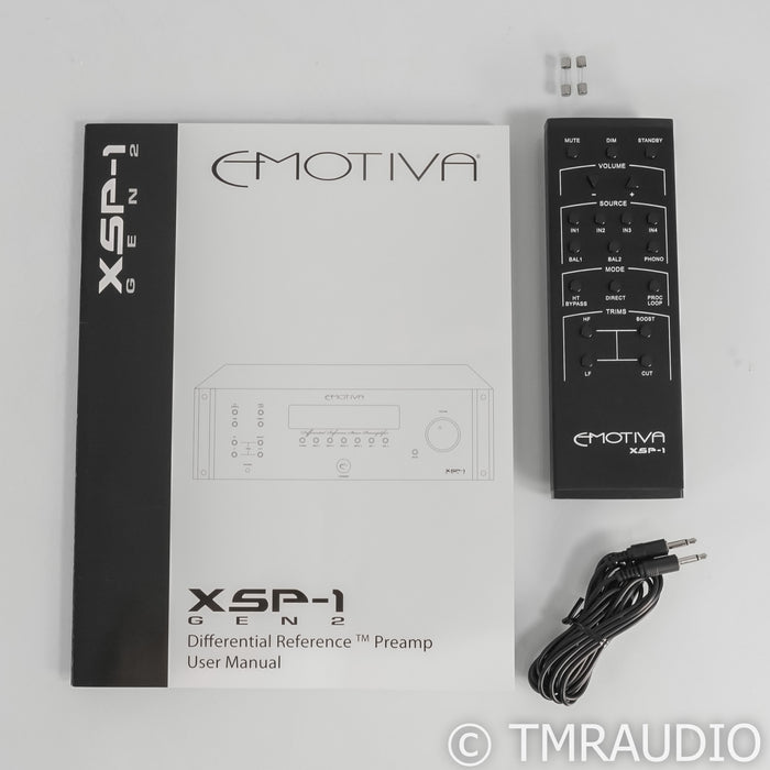 Emotiva XSP-1 Gen2 2.1 Channel Preamplifier; MM & MC Phono