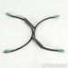 AudioQuest Earth XLR Cables; 0.5m Pair Balanced Interconnects; 72v DBS