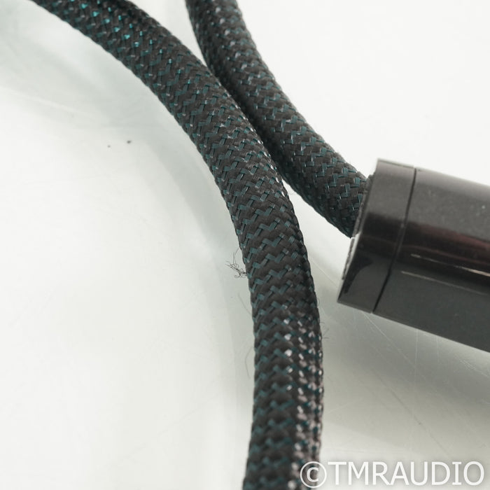 AudioQuest Earth XLR Cables; 0.5m Pair Balanced Interconnects; 72v DBS
