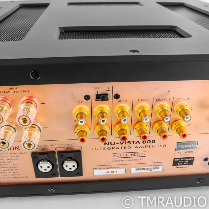 Musical Fidelity Nu-Vista 800 Stereo Integrated Amplifier