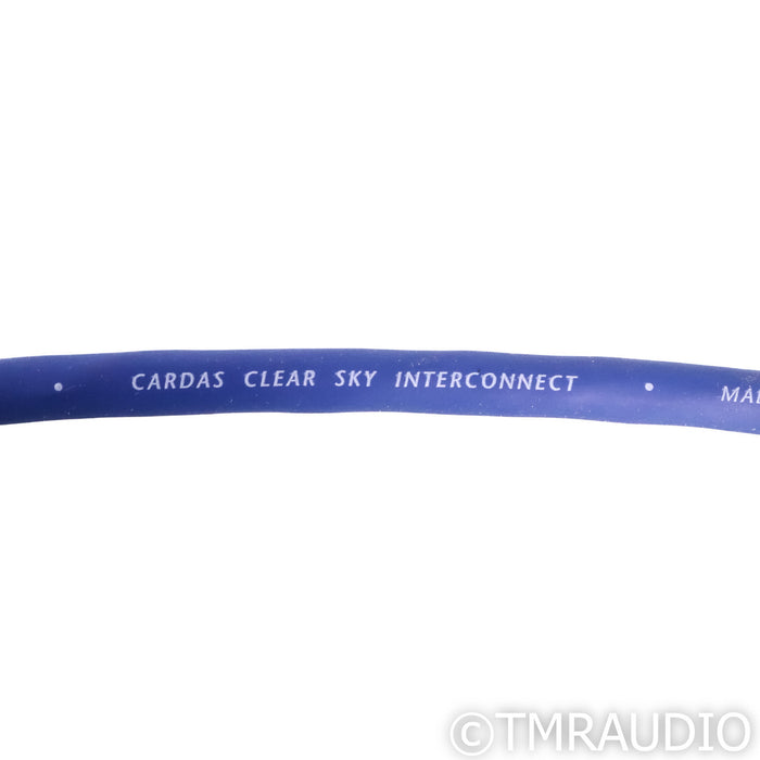 Cardas Clear Sky XLR Cables; 1m Pair Balanced Interconnects