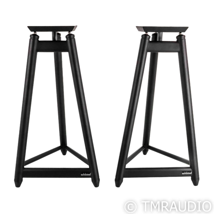 Solid Steel SS-6 Speaker Stands; Black Pair