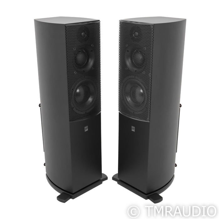 ATC SCM 40A Powered Floorstanding Speakers; Black Ash Pair