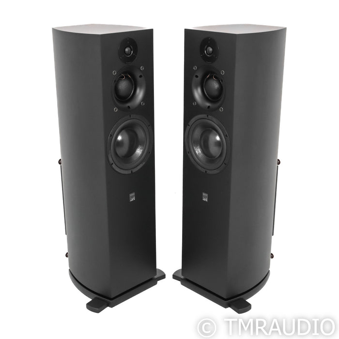 ATC SCM 40A Powered Floorstanding Speakers; Black Ash Pair