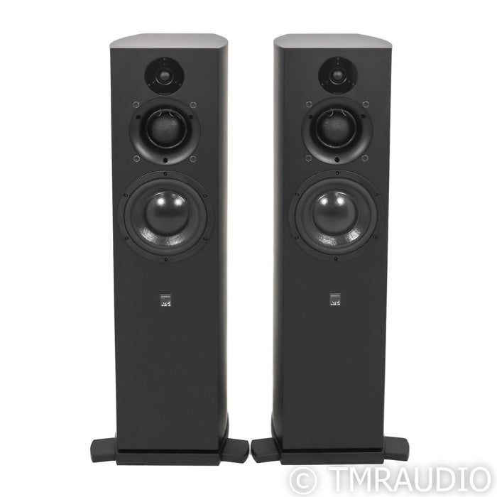 ATC SCM 40A Powered Floorstanding Speakers; Black Ash Pair