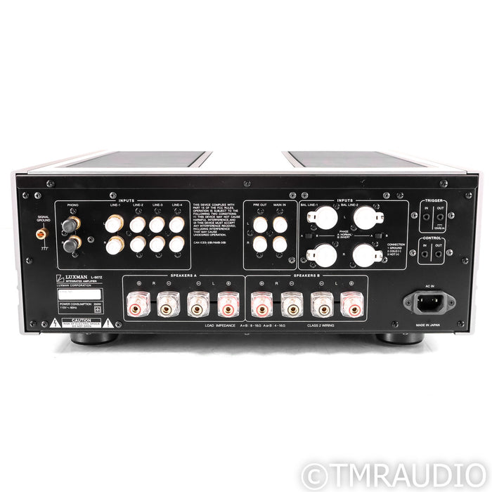 Luxman L-507Z Stereo Integrated Amplifier; MM & MC Phono
