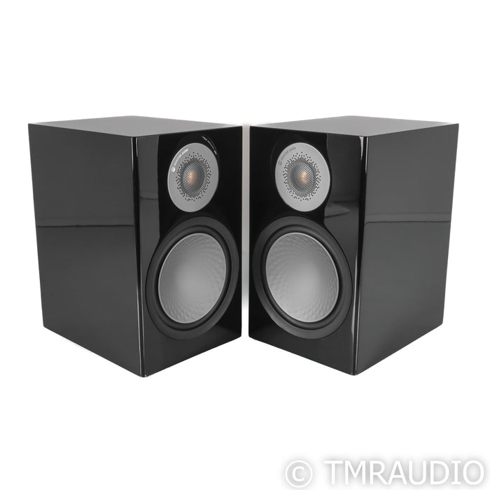 Monitor Audio Silver 100 6G Bookshelf Speakers; Black Pair