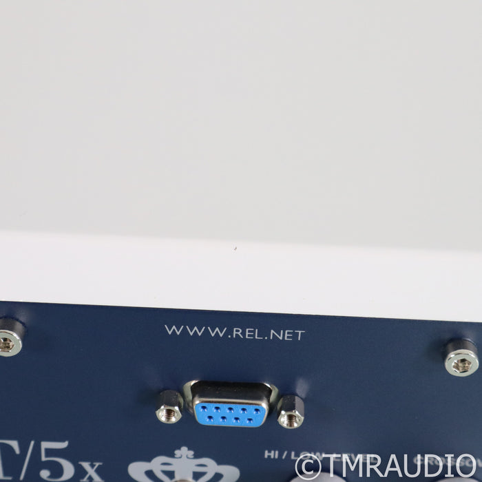 REL Acoustics T/5x 8" Powered Subwoofer; High Gloss White