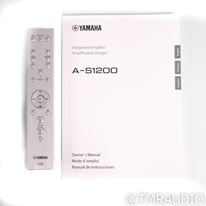 Yamaha A-S1200 Stereo Integrated Amplifier; MM & MC Phono