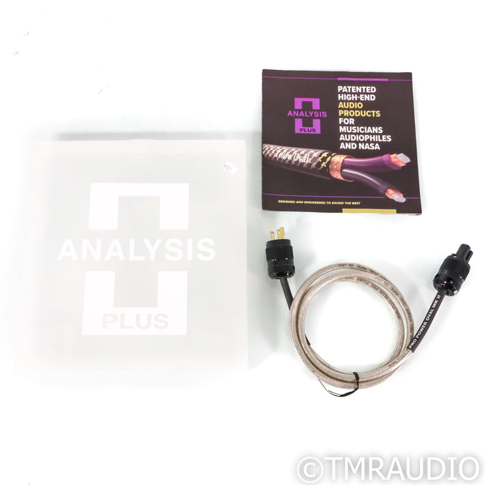 Analysis Plus Pro Power Oval MkII Power Cable; 6ft AC Cord