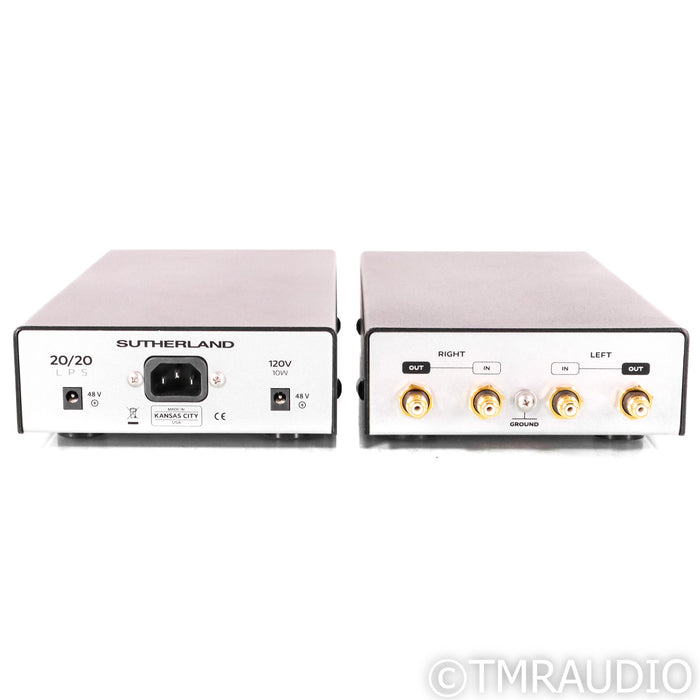 Sutherland Engineering TZ Vibe MC Phono Preamplifier; 20/20 LPS Upgrade
