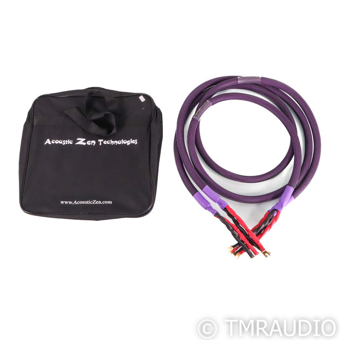 Acoustic Zen Hologram II Speaker Cables; 8' Pair