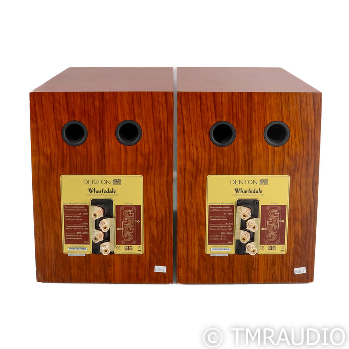 Wharfedale Denton 85th Anniversary Bookshelf Speakers; Red Mahogany Pair