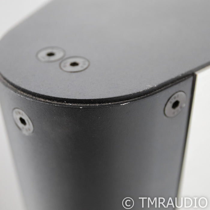 YG Acoustics Carmel Floorstanding Speakers; Brushed Aluminum Pair