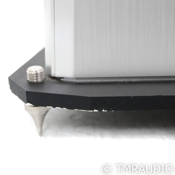 YG Acoustics Carmel Floorstanding Speakers; Brushed Aluminum Pair