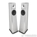 YG Acoustics Carmel Floorstanding Speakers; Brushed Aluminum Pair