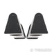 YG Acoustics Carmel Floorstanding Speakers; Brushed Aluminum Pair