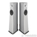 YG Acoustics Carmel Floorstanding Speakers; Brushed Aluminum Pair