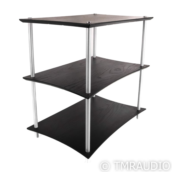 Quadraspire Q4 Evo 3 Shelf Component Rack; Black