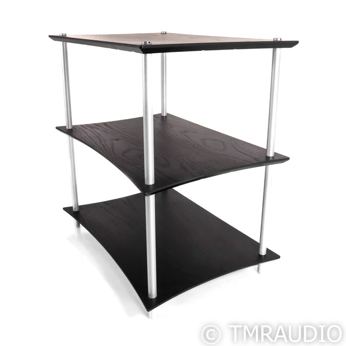 Quadraspire Q4 Evo 3 Shelf Component Rack; Black