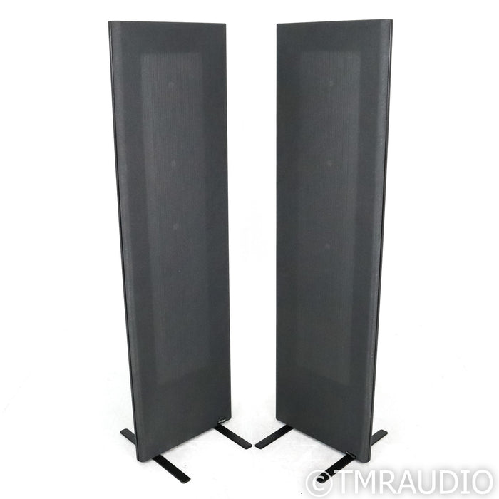 Magnepan MG 1.7i Planar Magnetic Floorstanding Speakers; Black & Grey Pair