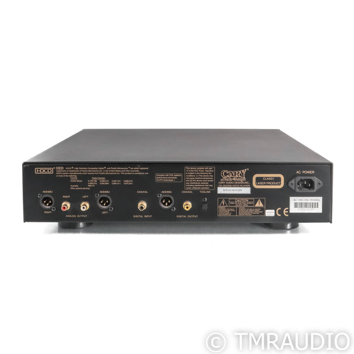 Cary CD 303/200 CD / HDCD Player; DAC