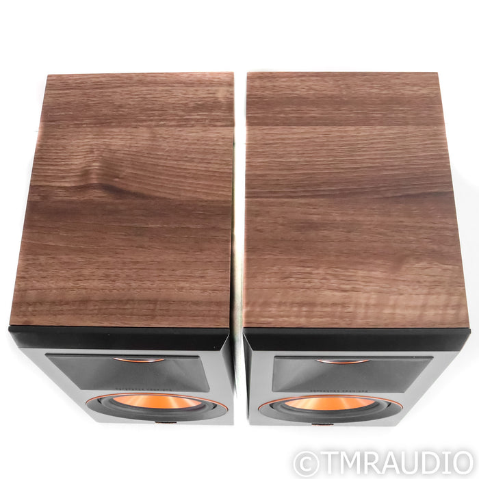 Klipsch RP-600m Bookshelf Speakers; Walnut Pair