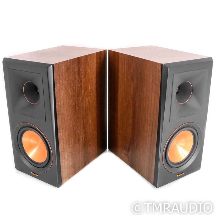 Klipsch RP-600m Bookshelf Speakers; Walnut Pair
