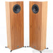 Omega Speaker Systems Junior Alnico XRS Floorstanding Speakers; Zebrawood Pair