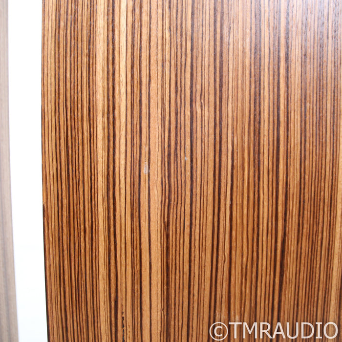 Omega Speaker Systems Junior Alnico XRS Floorstanding Speakers; Zebrawood Pair