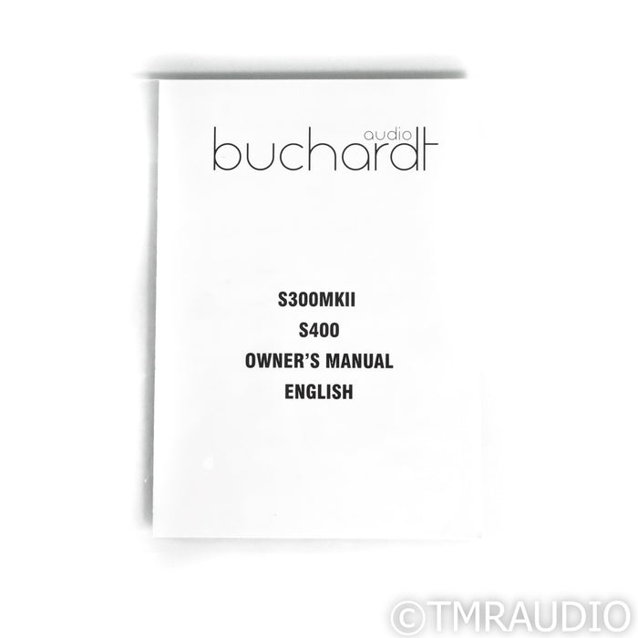 Buchardt Audio S400 Bookshelf Speakers; Black Pair