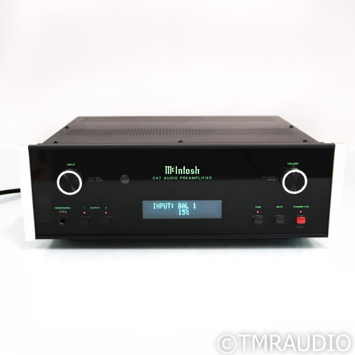 McIntosh C47 Stereo Preamplifier; MM & MC Phono