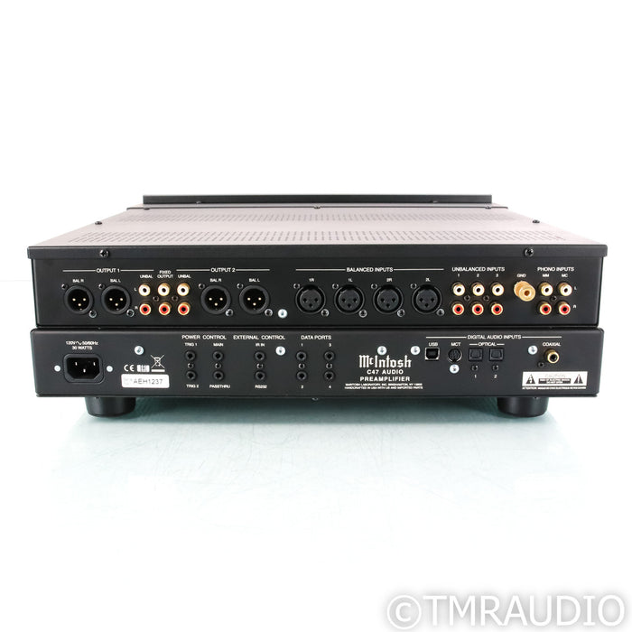 McIntosh C47 Stereo Preamplifier; MM & MC Phono