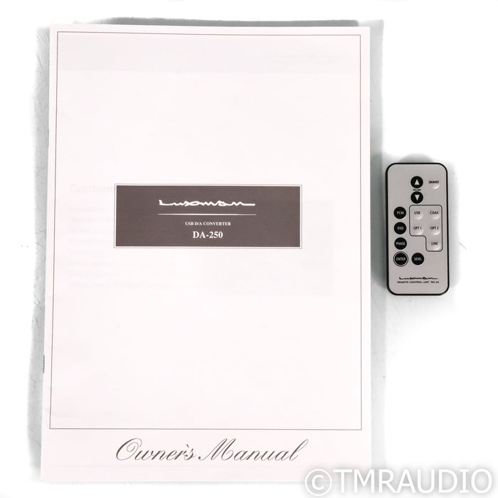 Luxman DA-250 DAC; D/A Converter