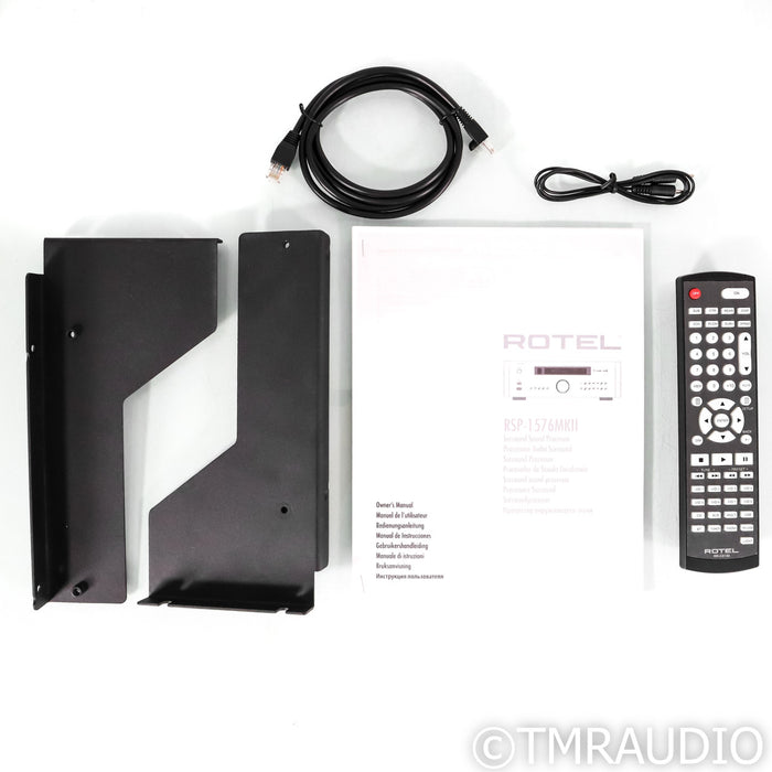 Rotel RSP-1576 MKII Surround Processor; MM Phono