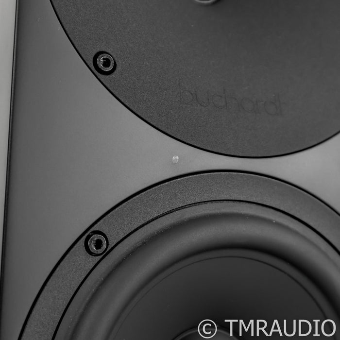 Buchardt A500 Wireless Powered Bookshelf Speakers; Black Pair (No Top Grills)