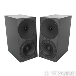 Buchardt A500 Wireless Powered Bookshelf Speakers; Black Pair (No Top Grills)