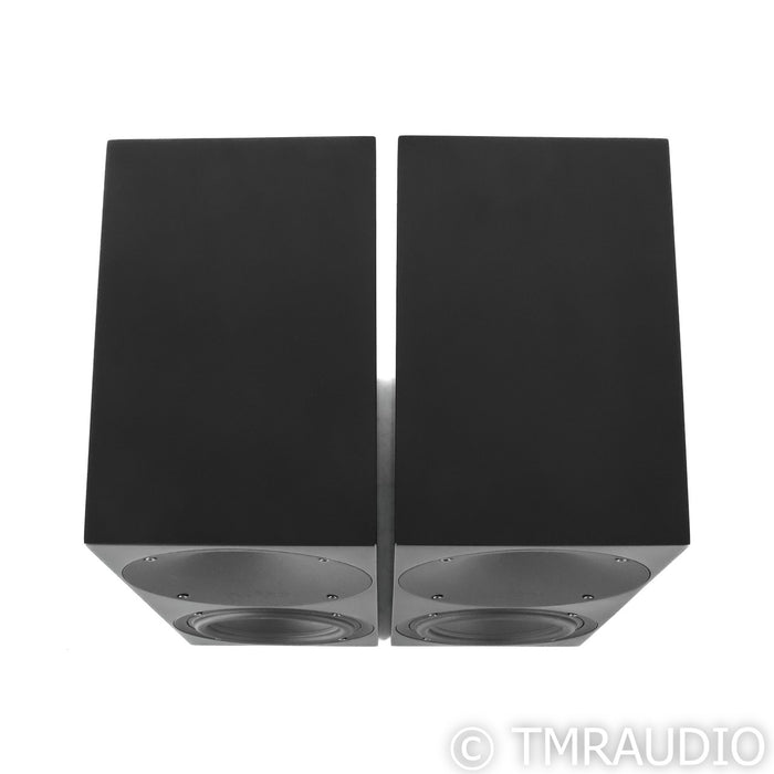 Buchardt A500 Wireless Powered Bookshelf Speakers; Black Pair (No Top Grills)