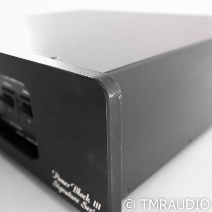 Tice Audio Power Block III Signature Series AC Power Conditioner; Model C