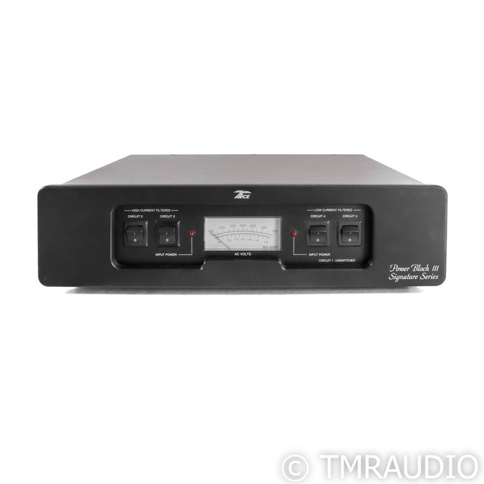 Tice Audio Power Block III Signature Series AC Power Conditioner; Model C