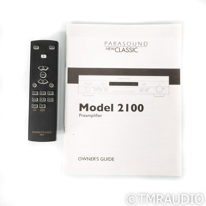Parasound NewClassic Model 2100 Stereo Preamplifier; MM & MC Phono