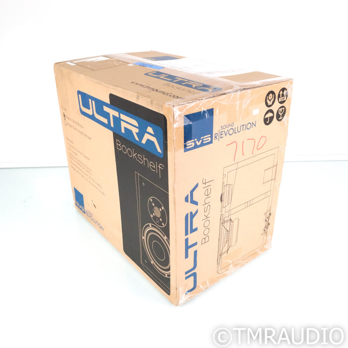 SVS Ultra Bookshelf Speakers; Piano Gloss Black Pair (Sealed)