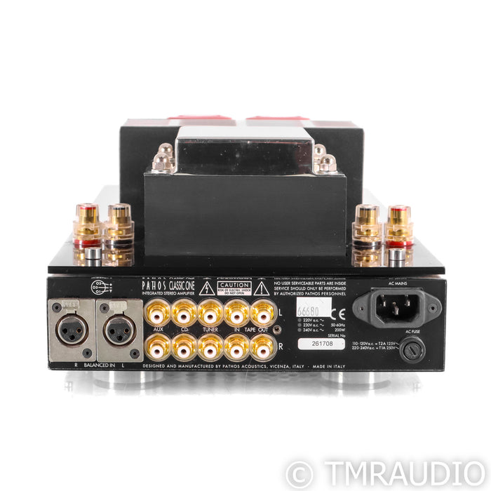 Pathos Classic One MKIII Stereo Tube Hybrid Integrated Amplifier; Padouk