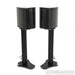 Wilson-Benesch Trinity Bookshelf Speakers; Black Pair w/ Integrated Stands