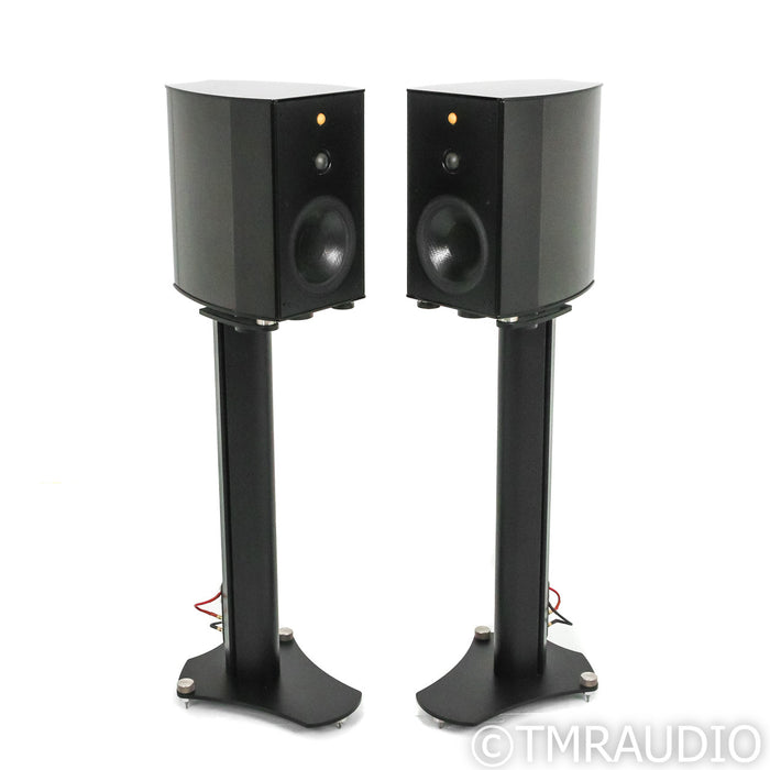 Wilson-Benesch Trinity Bookshelf Speakers; Black Pair w/ Integrated Stands