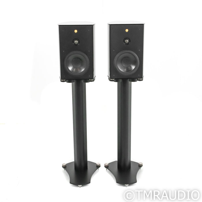 Wilson-Benesch Trinity Bookshelf Speakers; Black Pair w/ Integrated Stands