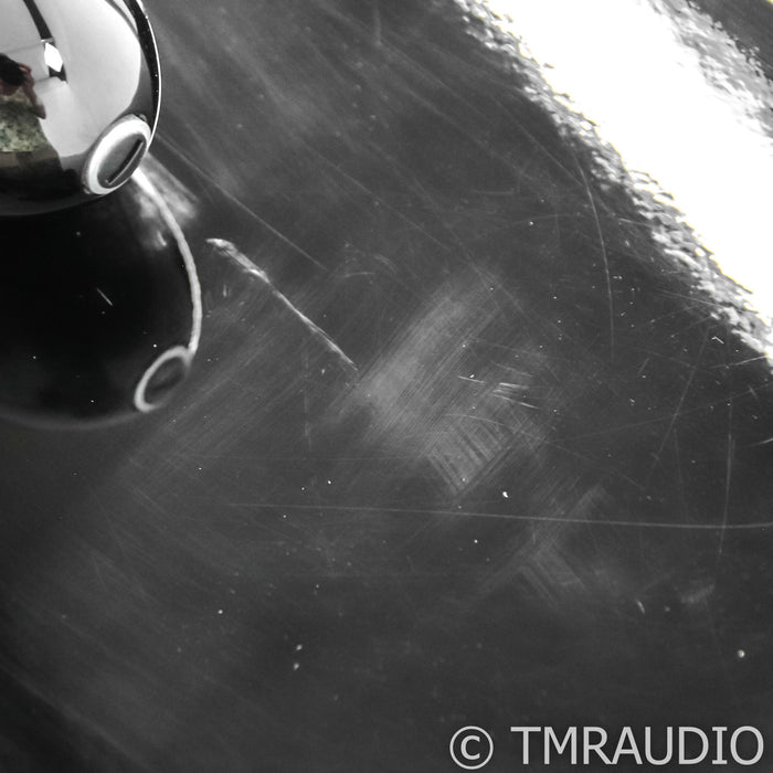 B&W CM6 S2 Bookshelf Speakers; Black Pair with Stands